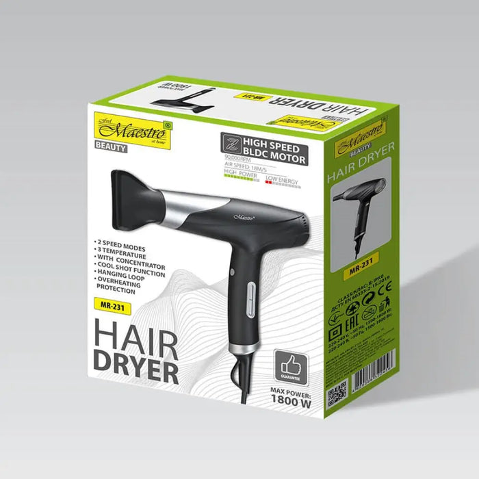 Сешоар 1800W MAESTRO MR-231