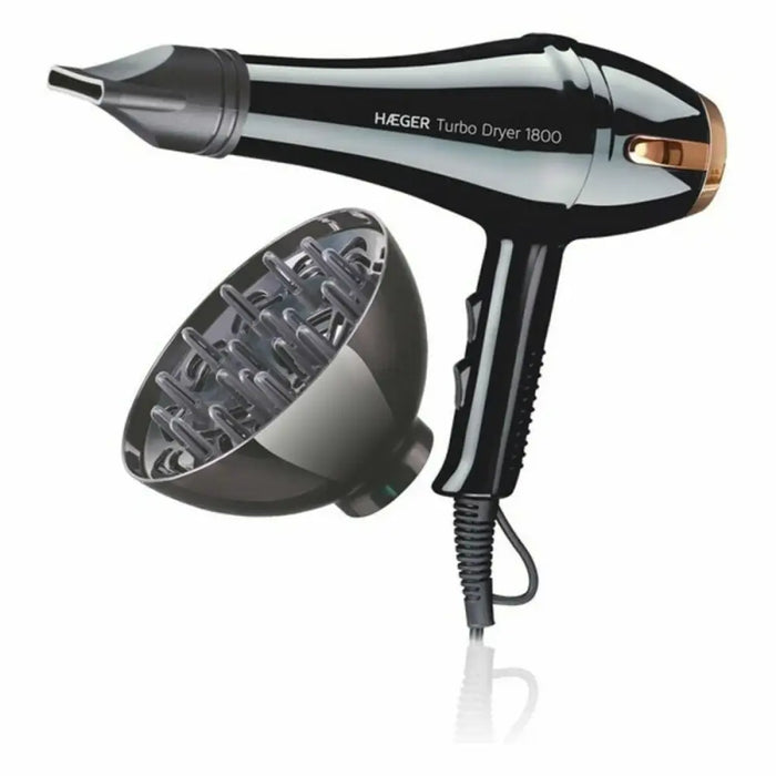 Сешоар Haeger HD-180.013A 1800 W Черен
