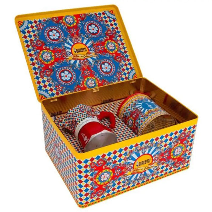 Сет Bialetti D&G Moka Express Sicilian Cart 3 cups and