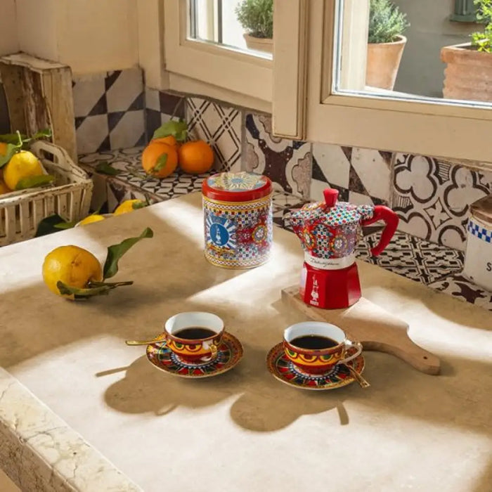 Сет Bialetti D&G Moka Express Sicilian Cart 3 cups and