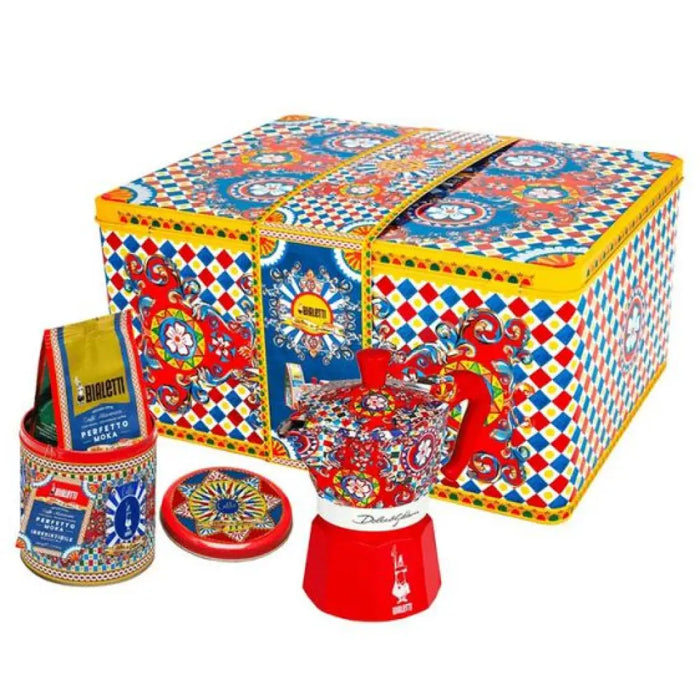 Сет Bialetti D&G Moka Express Sicilian Cart 3 cups and