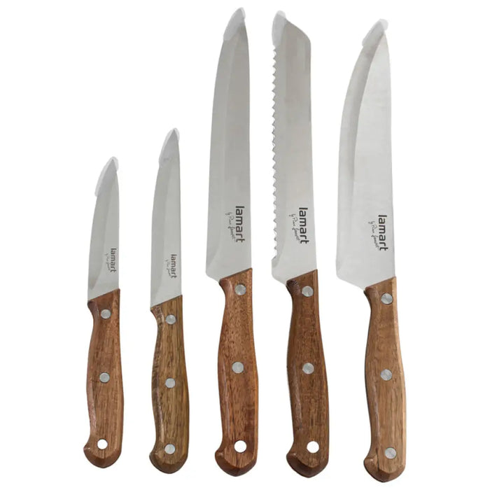 СЕТ НОЖОВЕ 6 ЧАСТИ LT2080 LAMART