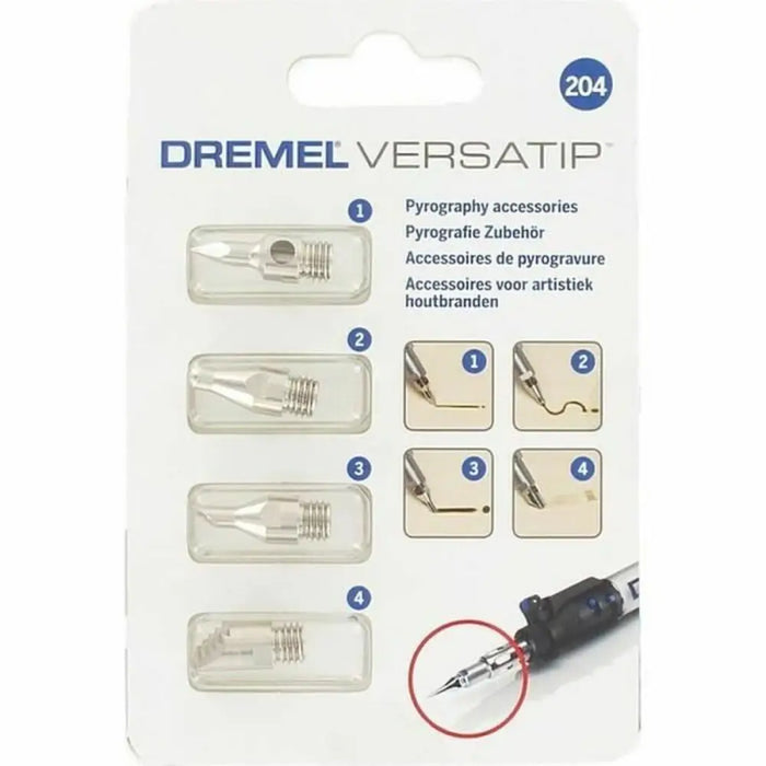 Set of pyrography accessories Dremel 204 4 Части
