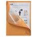 Set of Subfolders Exacompta Forever Оранжев A4 Прозрачен