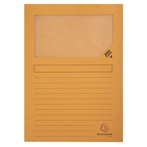 Set of Subfolders Exacompta Forever Оранжев A4 Прозрачен