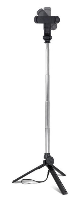 Селфи стик с трипод Setty – F210, Bluetooth, черен