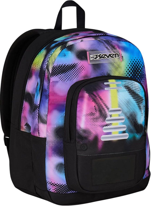 Ученическа раница Seven Freethink - Write Down, Fluo, 34 l