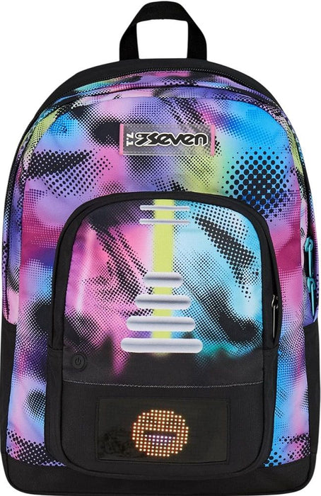 Ученическа раница Seven Freethink - Write Down, Fluo, 34 l