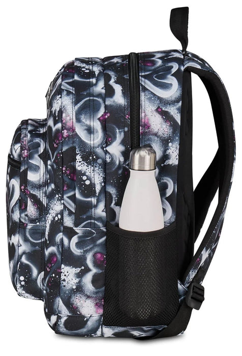 Ученическа раница Seven Freethink - Black Heart, 34 l