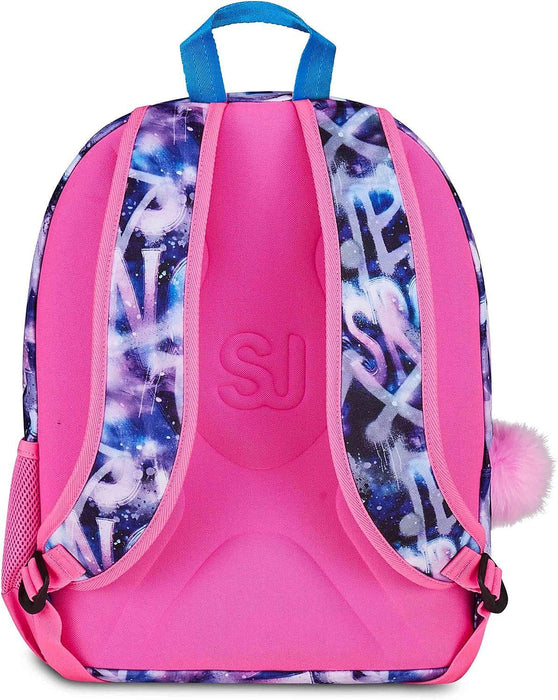Ученическа раница Seven SJ Ever - Multi Violet, 31 l