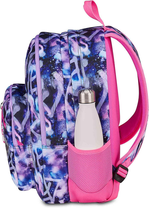 Ученическа раница Seven SJ Ever - Multi Violet, 31 l