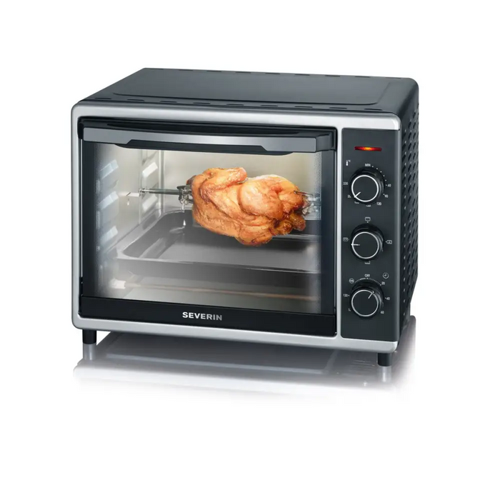 Severin 2056 30 L Черен Решетка от неръждаема стомана