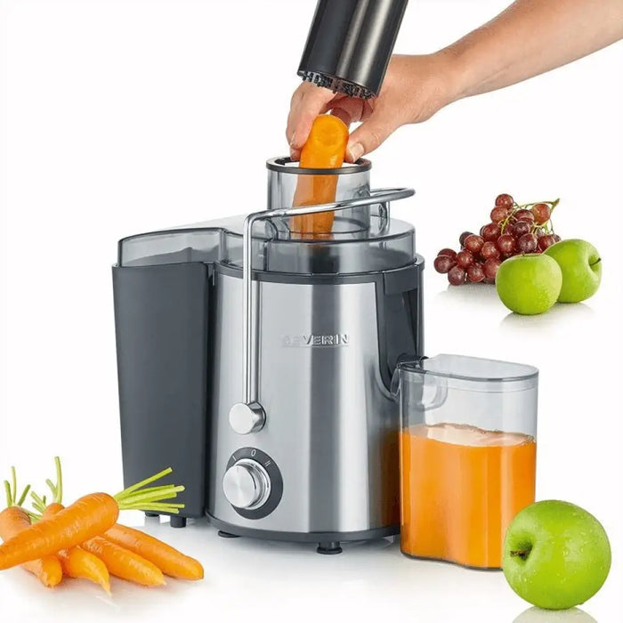SEVERIN СОКОИЗТИСКАЧКА STEEL БЕЗ BPA МОЩНОСТ 400W ES3566