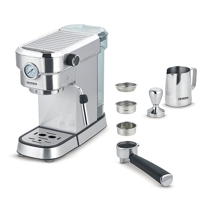 Кафемашина SEVERIN ESPRESA PLUS KA 5995 1100.00 ml, 15.00 bar, СИВ