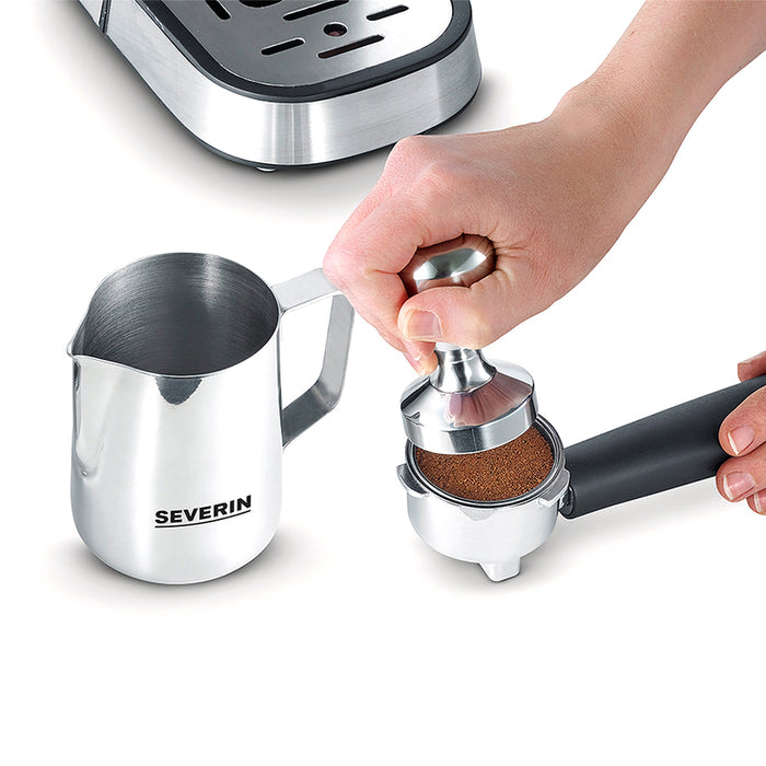 Кафемашина SEVERIN ESPRESA PLUS KA 5995 1100.00 ml, 15.00 bar, СИВ