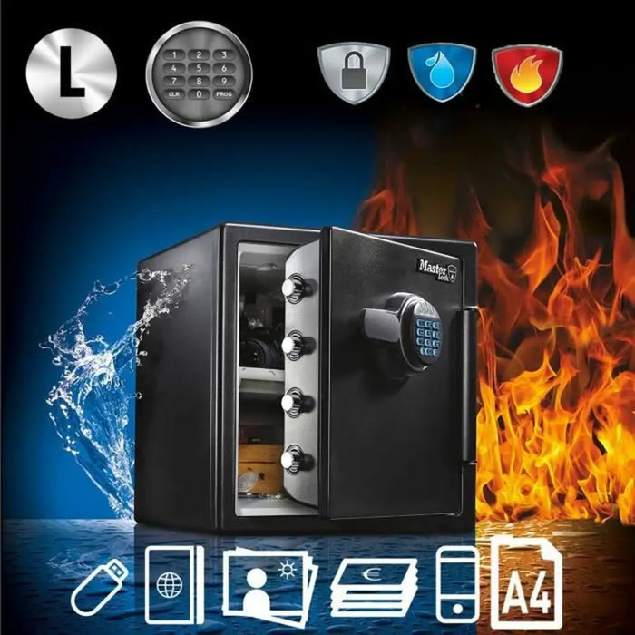 Сейф с електронна ключалка Master Lock CHW30300EURHRO 10 L