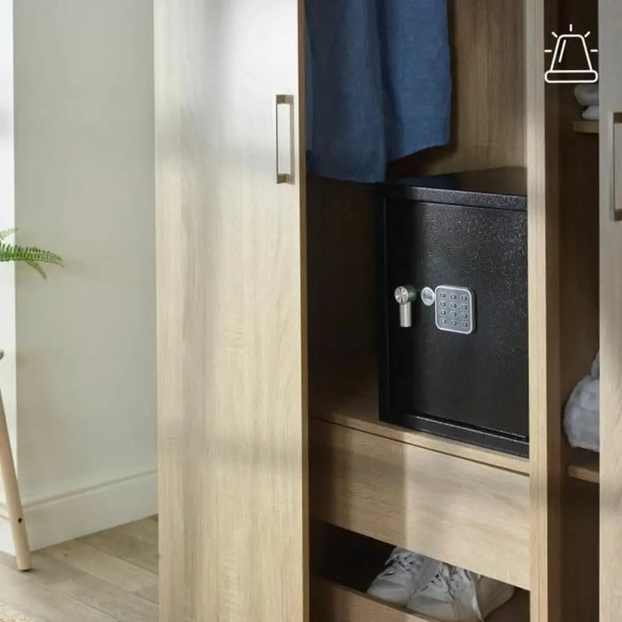 Сейф с електронна ключалка Yale Черен 40 L 39 x 35 x 36 cm
