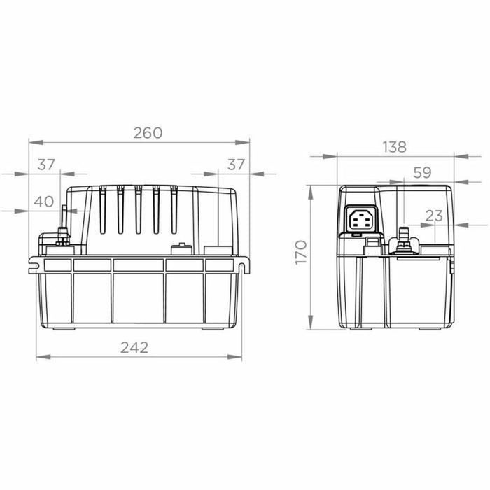 Помпа за повдигане на кондензат SFA Sanicondens Pro V02 450 g