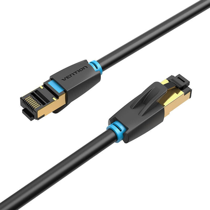 SFTP мрежов кабел Vention IKABF 1m Cat. 8 черен