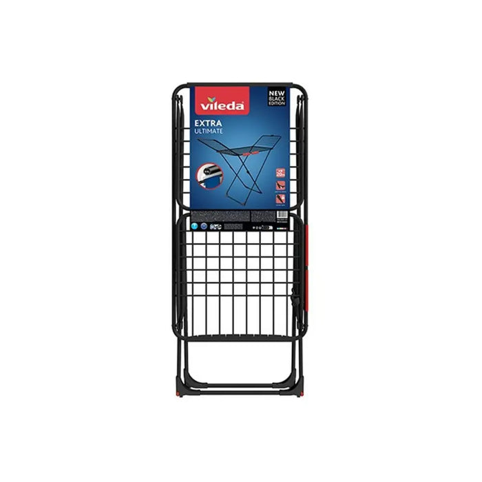Сгъваем сушилник за дрехи Vileda Extra Black 174090 174 x