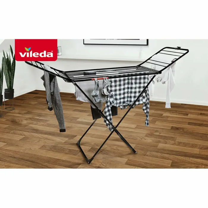 Сгъваем сушилник за дрехи Vileda Extra Black 174090 174 x