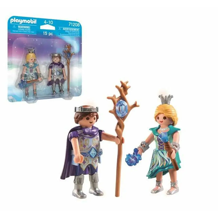 Сглобяеми Фигурки Playmobil 71208 принц Принцеса 15 Части