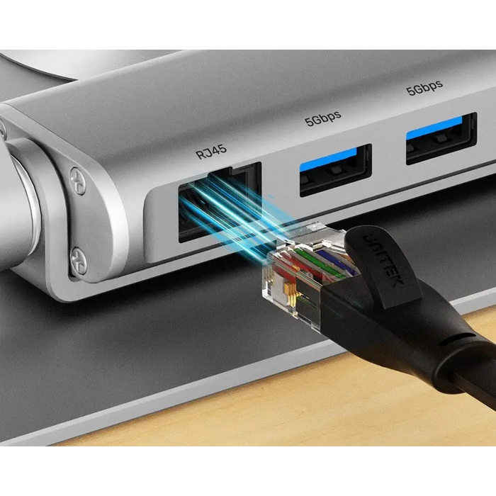 Сгъваема и регулируема стойка за лаптоп Unitek D1109B01