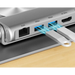 Сгъваема и регулируема стойка за лаптоп Unitek D1109B01
