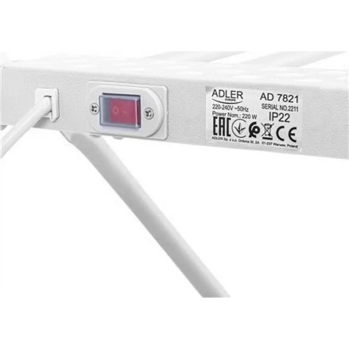 Сгъваема електрическа сушилня за дрехи Adler AD 7821