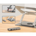 Сгъваема и регулируема стойка за лаптоп Unitek D1109B01