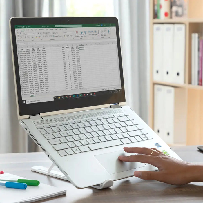 Сгъваема и регулируема стойка за лаптоп Flappot InnovaGoods