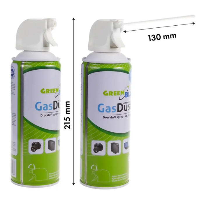 Сгъстен въздух GreenBlue GB400 400ml пистолетен