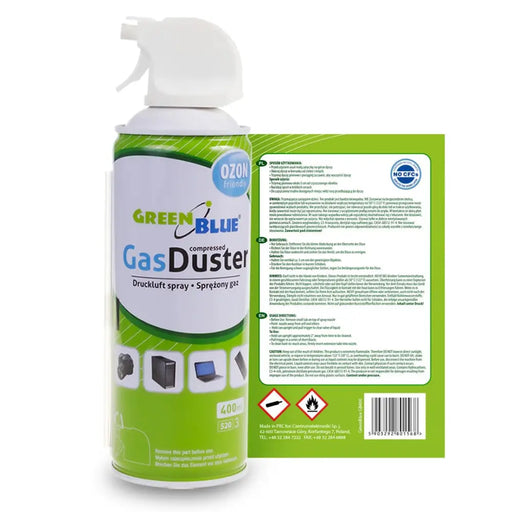 Сгъстен въздух GreenBlue GB400 400ml пистолетен