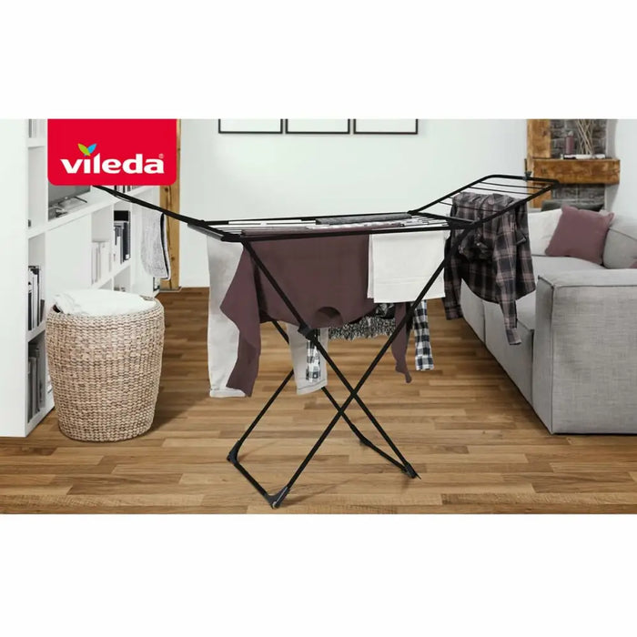 Сгъваем сушилник за дрехи Vileda Universal Black 174100 180
