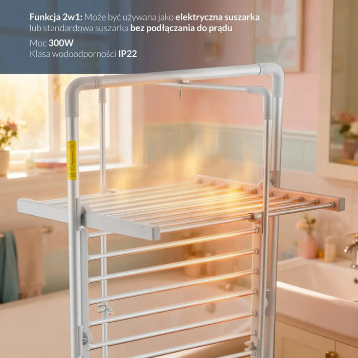 Сгъваема електрическа сушилня за дрехи Adler AD 7829