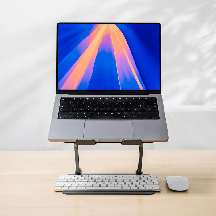 Сгъваема и регулируема стойка за лаптоп Lastan InnovaGoods