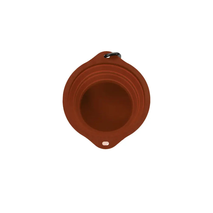 Сгъваща Купичка за Домашни Любимци Gloria Червен Силикон