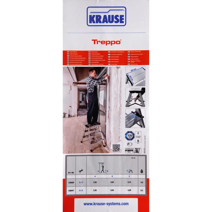 Сгъваема стълба Krause Monto Treppo