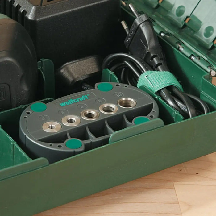 ШАБЛОН ЗА ОТВОРИ 4-10ММ WOLFCRAFT