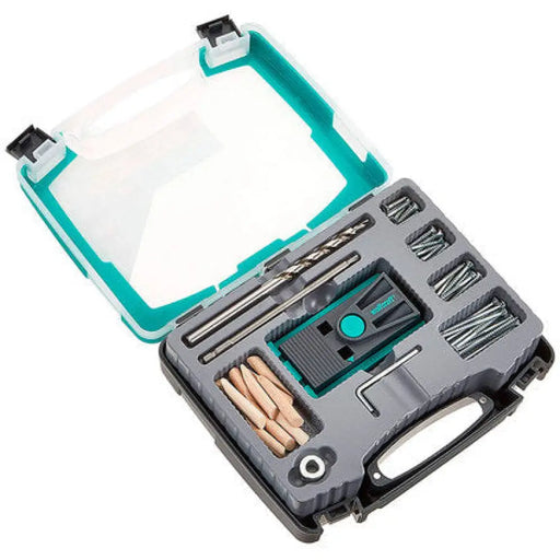 ШАБЛОН ЗА ПРОБИВАНЕ ПОД ЪГЪЛ КОМПЛЕКТ 12-38 ММ WOLFCRAFT