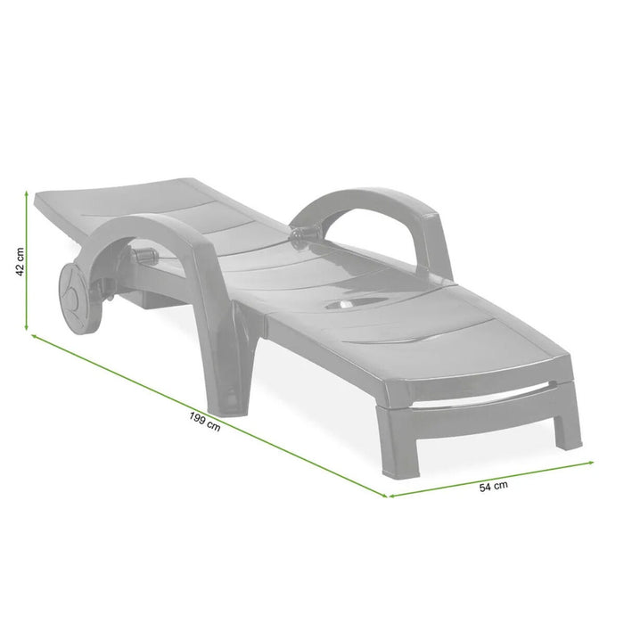 Lamamistool Shaf Ocean Антрацит 100 x 74 x 42 cm