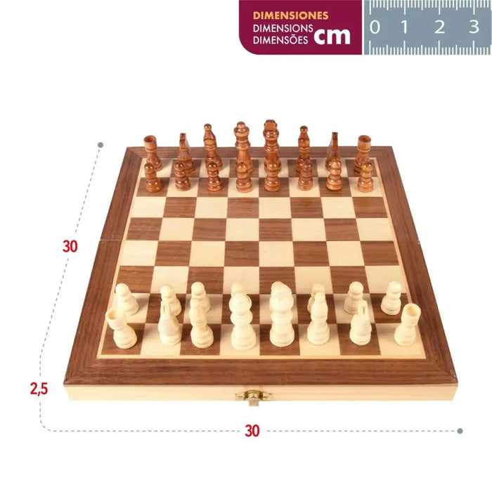 Шах CB Games Дървен (6 броя)