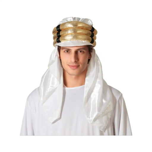 Шапка Бял tuareg Арабин