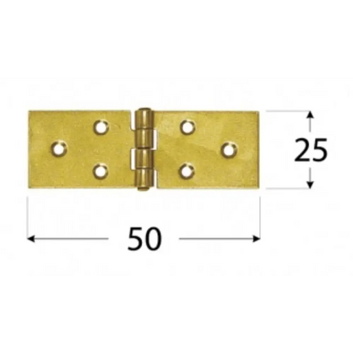 ШАРНИРНА ПАНТА Z-50 50X25MM 2БР.
