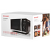 Sharp YC-QS254AE-B микровълнова фурна за плот Solo