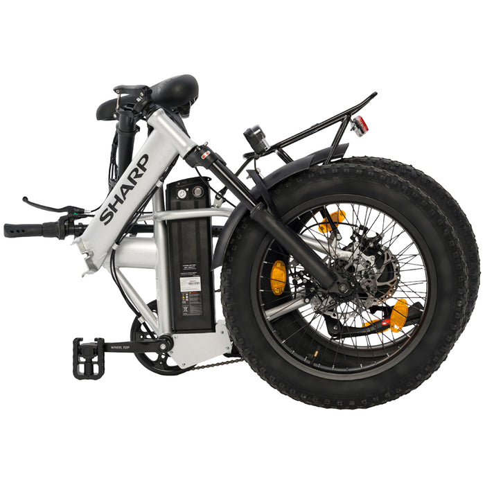 Електрически велосипед SHARP BK-FM01-ES 250 W, ПРОБЕГ ДО 40 KM, 20.00 "