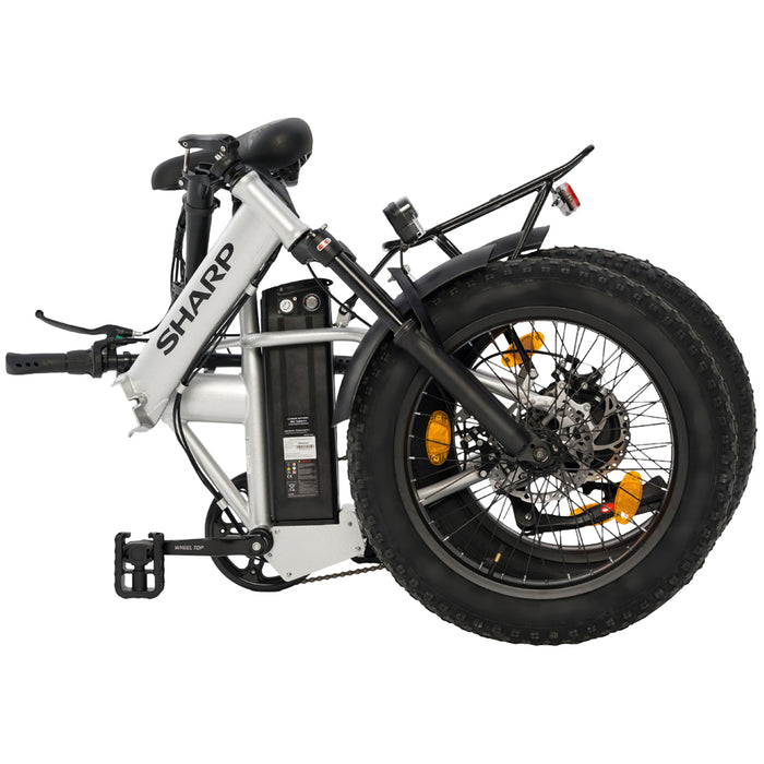 Електрически велосипед SHARP BK-FM03-ES 250 W, ПРОБЕГ ДО 60 KM, 20.00 "