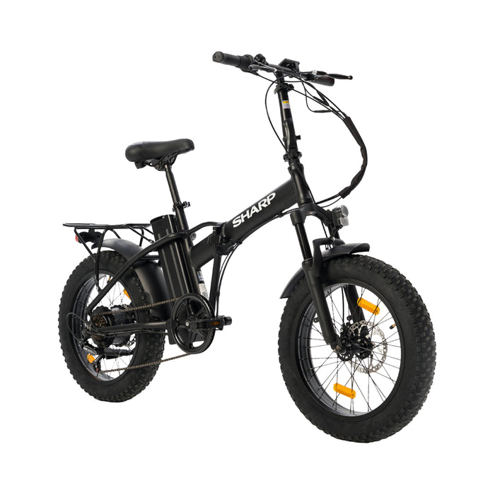 Електрически велосипед SHARP BK-FM02-EB 250 W, ПРОБЕГ ДО 50 KM, 20.00 "
