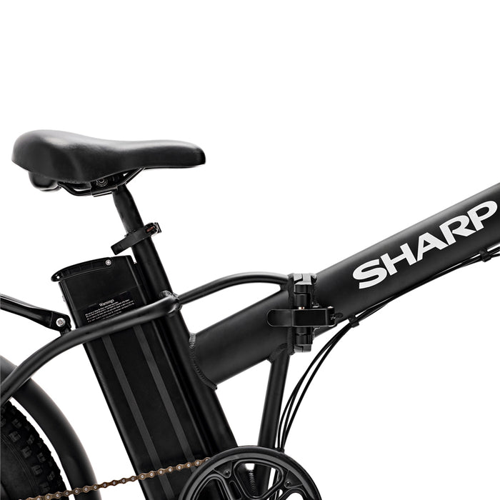Електрически велосипед SHARP BK-FM02-EB 250 W, ПРОБЕГ ДО 50 KM, 20.00 "