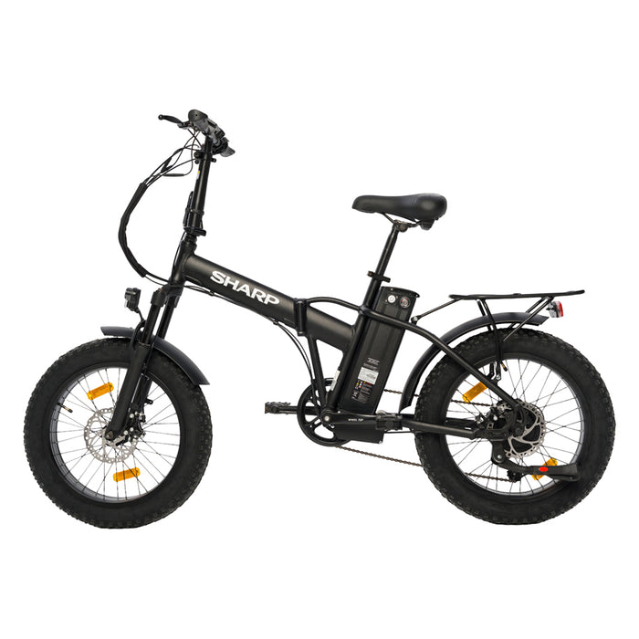 Електрически велосипед SHARP BK-FM02-EB 250 W, ПРОБЕГ ДО 50 KM, 20.00 "